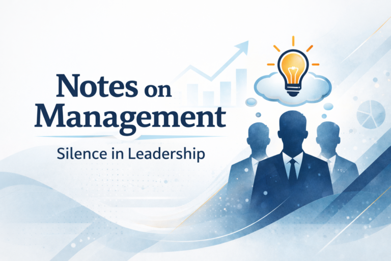 Silence in leadership